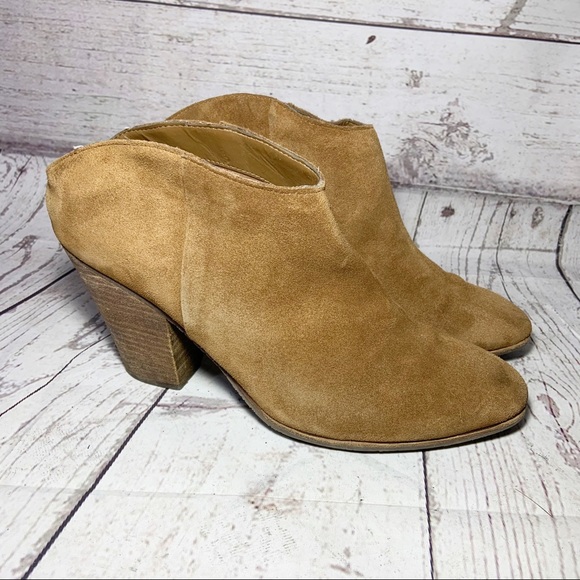 Dolce Vita Slip On Mules Western Suede Bootie 11 - Picture 2 of 11